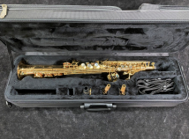 Lightly Used P Mauriat System 76 2nd Edition Soprano Sax - 2 Necks - Serial # PM0560119